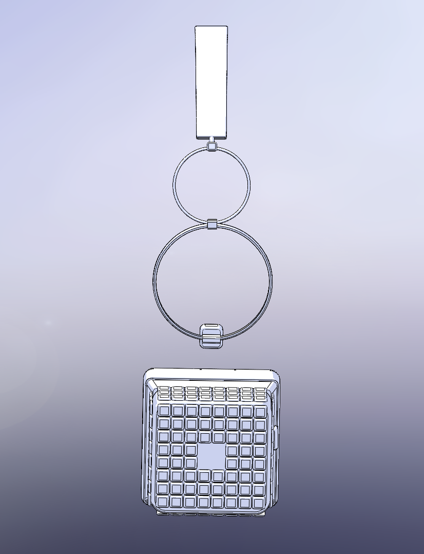 Headphone CAD side view